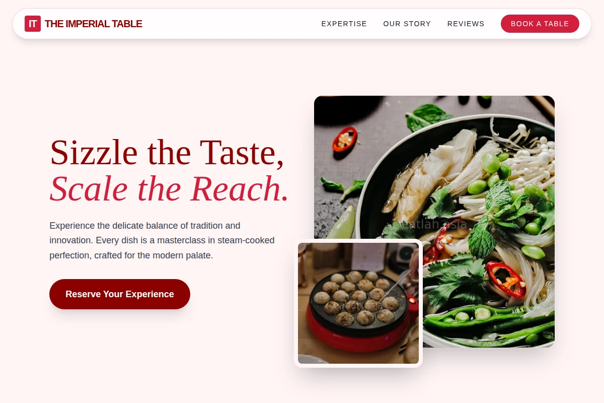 Steam Asian Fusion Food