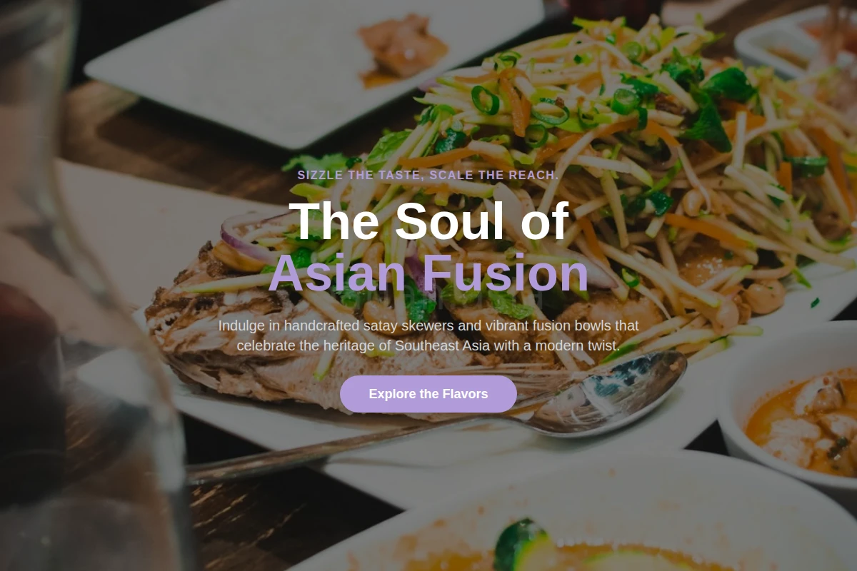 Satay Asian Fusion Food