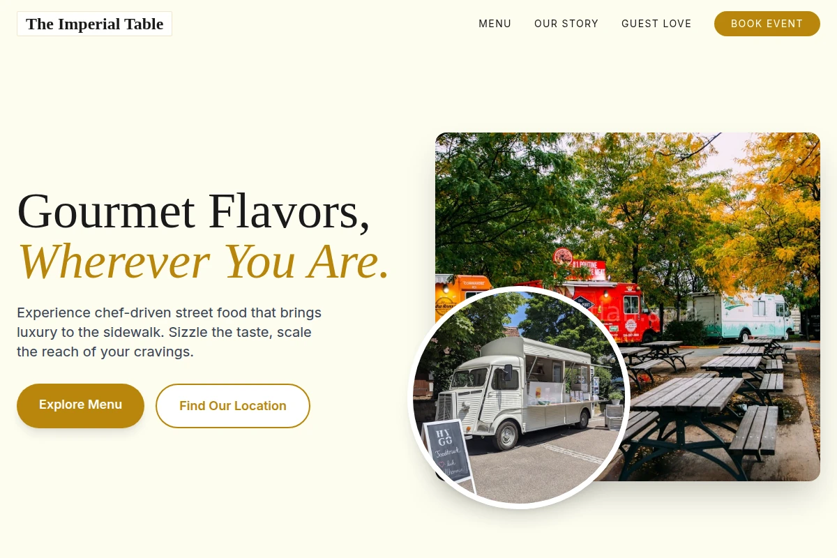 Plate Food Truck