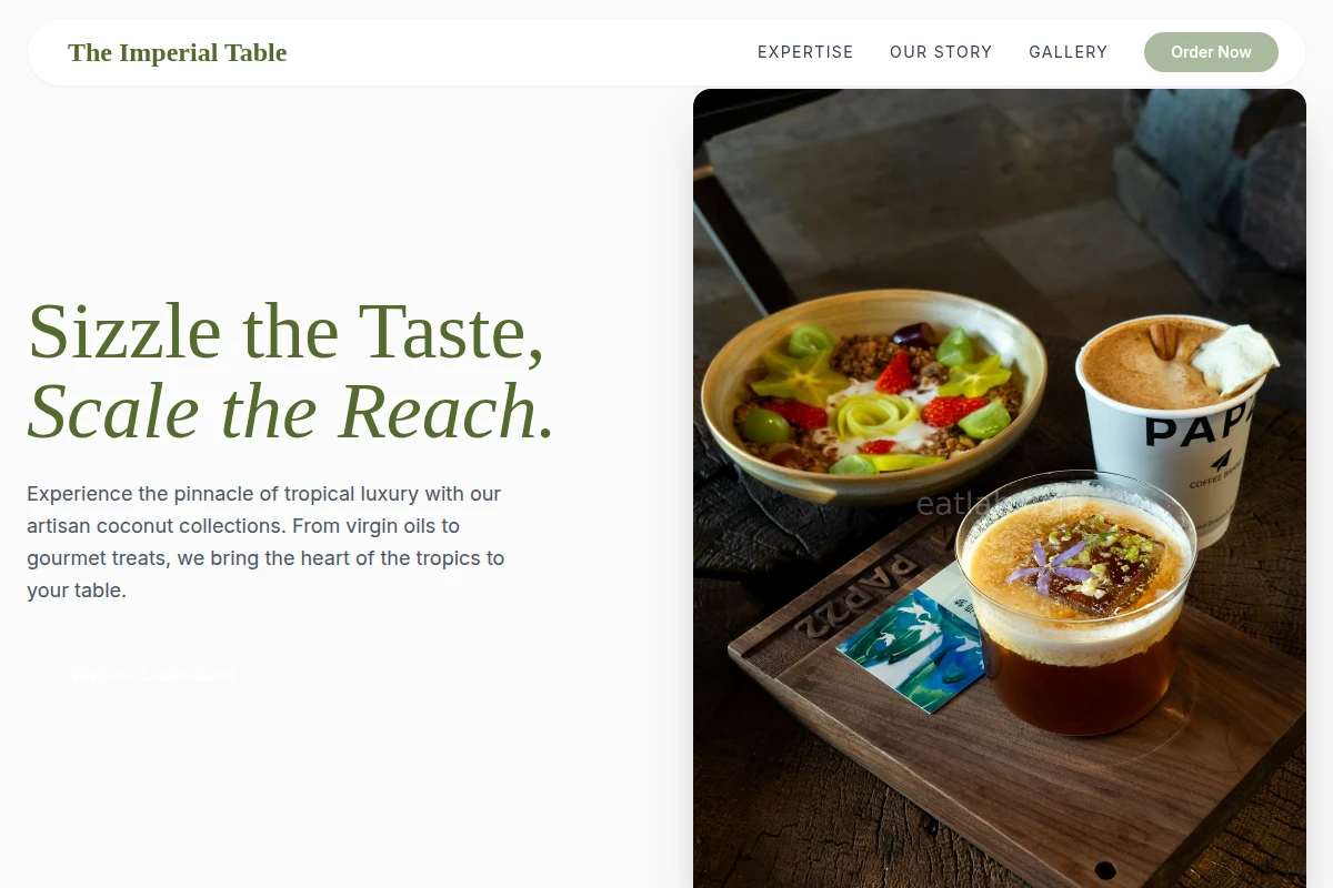 Coconut Specialty Food
